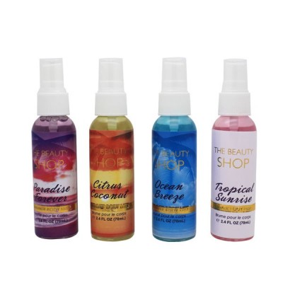 2.4oz Romantic shimmer body mist spray