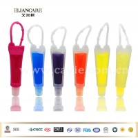 10ml mini hand gel hand cream with the silicon holder