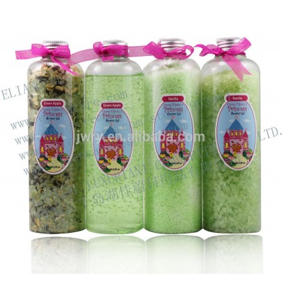 350ML FLOWER SCENTED BATH SALTS WITH DRY FLOWER