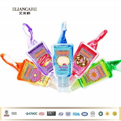 30ML Antibacterial Liquid Hand Soap with silicone pocketbac holder China Supplier