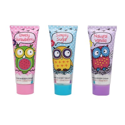 40ml packaging tubes hand cream  hand  lotion  Lovely bath gift set  OEM /ODM